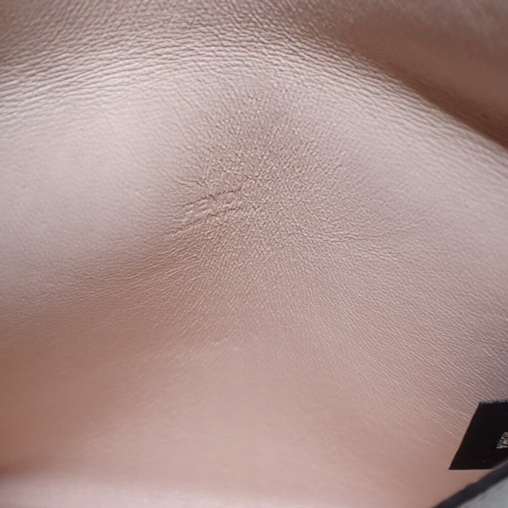 Fendi Blush-Beige Leather Envelope Clutch - Picture 5 of 6